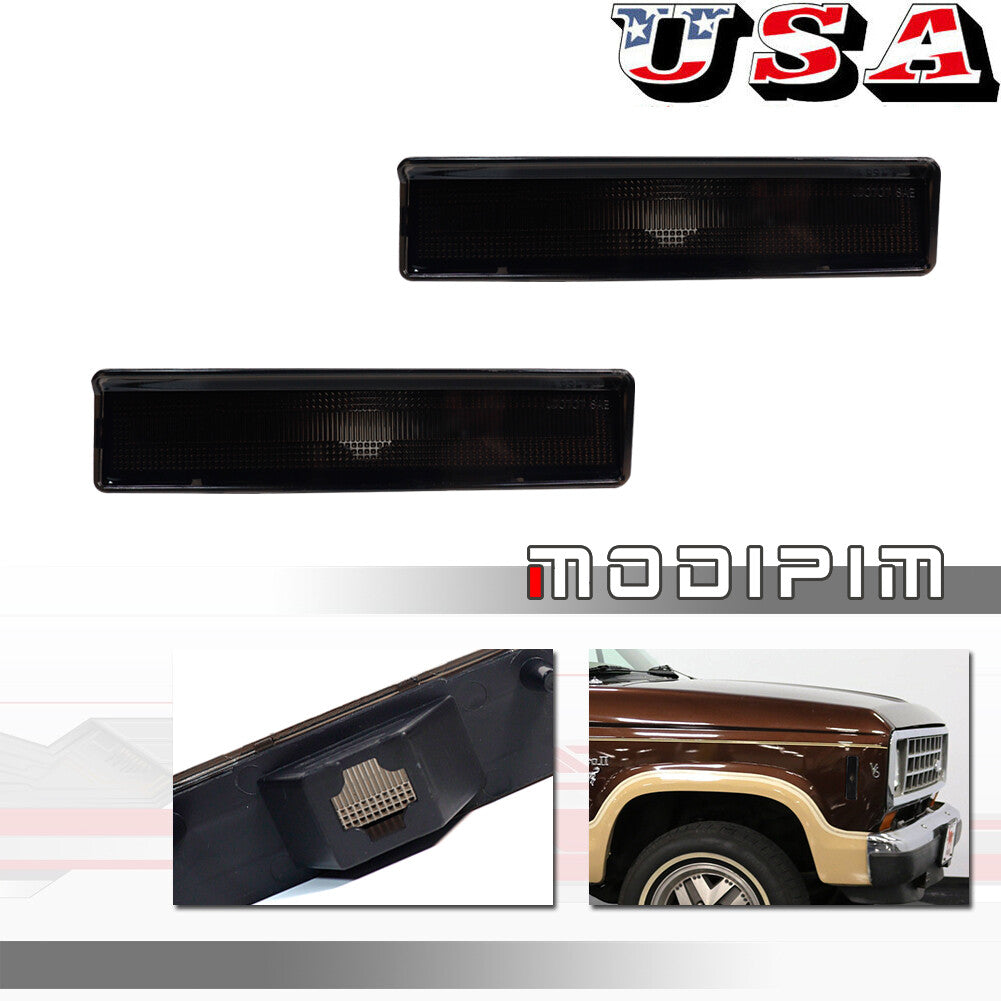 Suitable for 80-86 for Ford BRONCO pickups, F-150, F-250, F-350 front corner signal light housings.