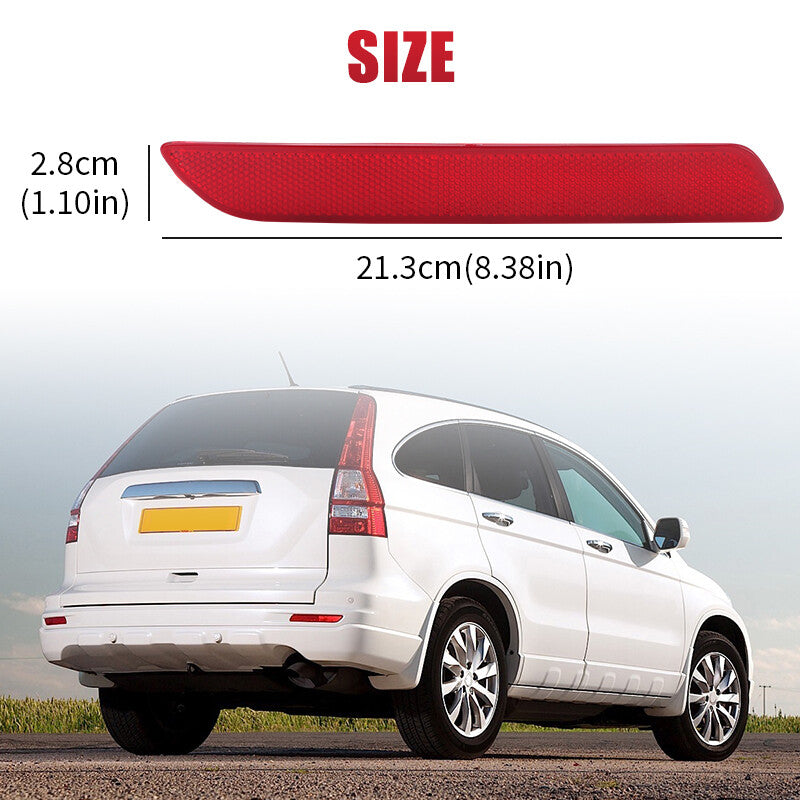 Rear Bumper Reflector Fog Lights for Honda CRV CR-V 2010 2011 Brake Tail Lamps