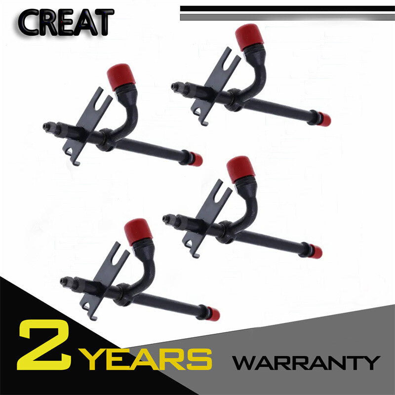 4-piece fuel injector 20673 A140828 suitable for Case 450B, 455B, 1845, 480C, 580C, 584C, 585C