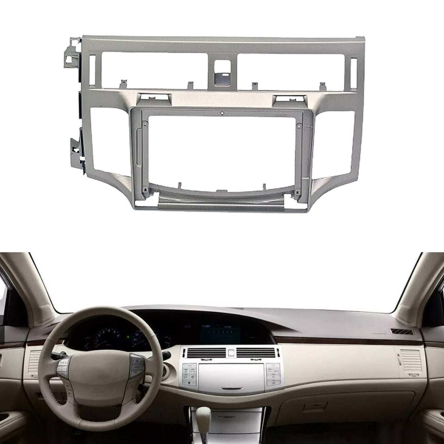 for Toyota for Avalon 2005-2010 Car Stereo Radio Fascia Panel Trim 9 FrameRI