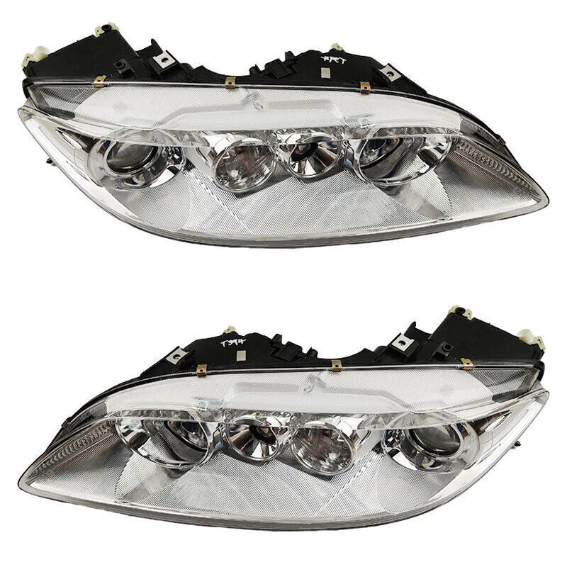 2Pcs Headlight Headlamp Halogen for Mazda 6 GG For Atenza GG 2002-2015 White