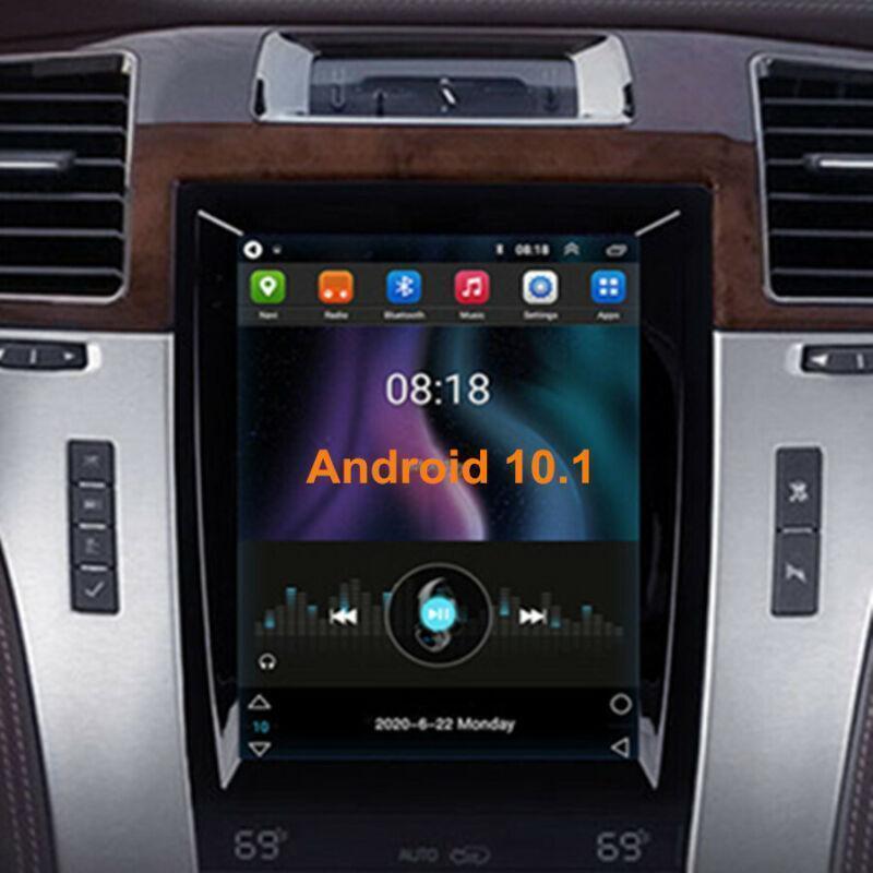 GPS Radio 9.7 Vertical Android 10.1 Stereo For 2007-2014 for Cadillac for Escalade SLS