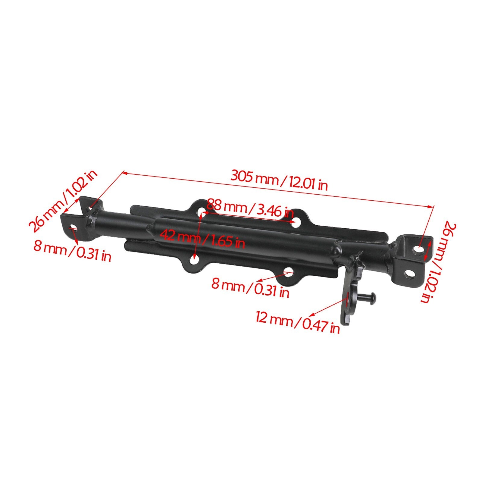 Footpeg Footstool Mounting Bracket for Fo Pit Dirt Bicycles CRF50 XR70 SSR 125CC