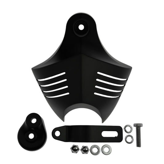 V-shield Horn Cover Fit for Harley Softail Dyna Electra Glide Twin Cam Big Twins