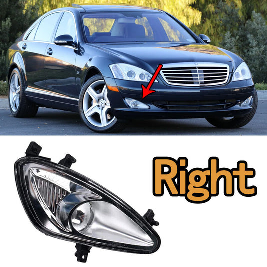 Front Bumper for Mercedes-Benz W221 S550 S600 2007-09 Passenger RH DRL Fog Lamp