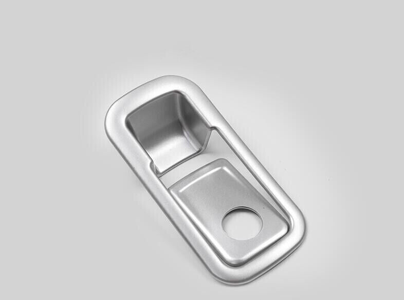 for Volkswagen Atlas 2018-23 ABS Silver for Co -Pilot Storage Box Handle Bowl Trim 2X