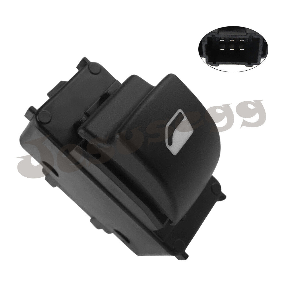 Front Passenger Side 6 Pin Electric Window Switch Fit for Peugeot Partner 6554QK