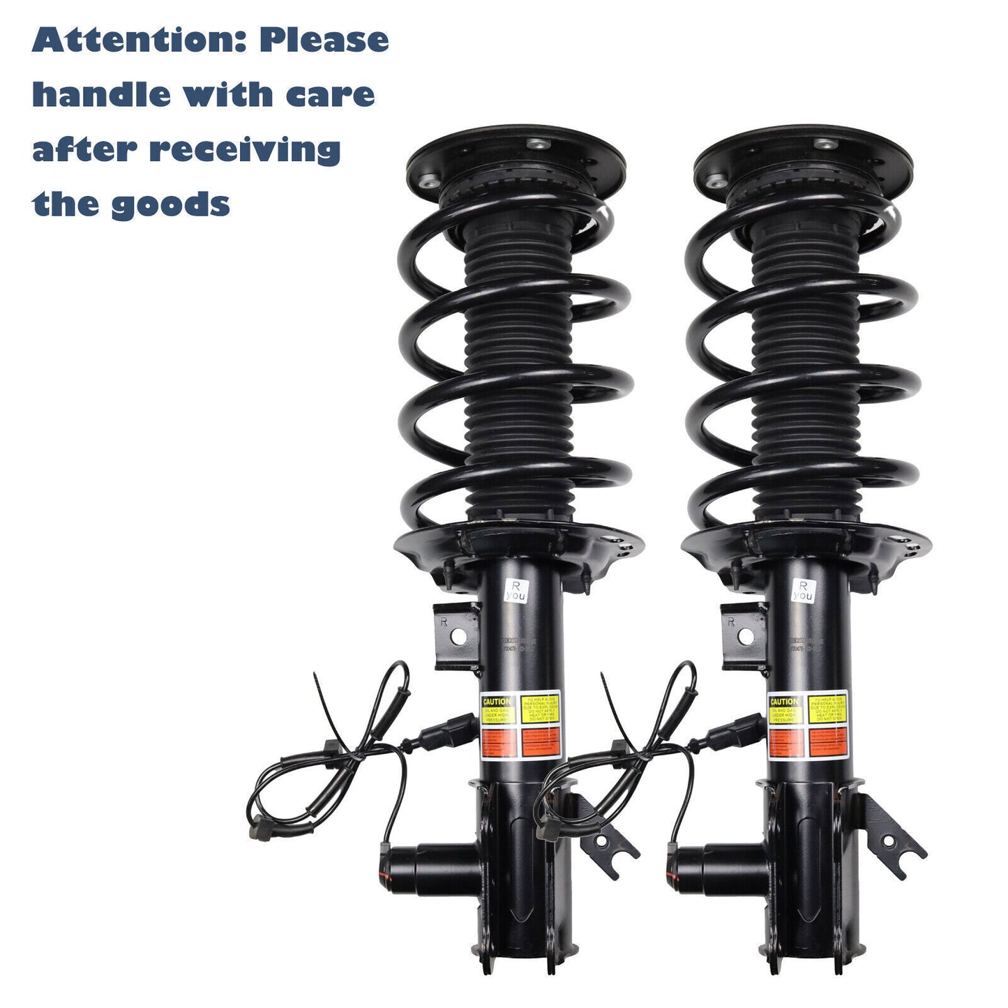 Complete front and rear shock absorber strut system, Assys Fit, for BMW X3 F25 (2011-2017) and X4 F26 (2015-2018).