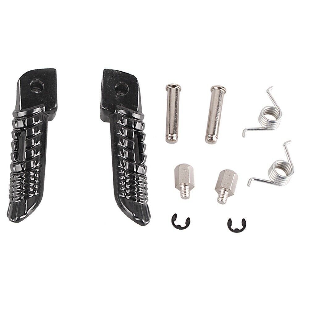 Front Footrest Foot Pegs Pedals for Suzuki GSXR600 GSXR750 GSXR1000 2001-12