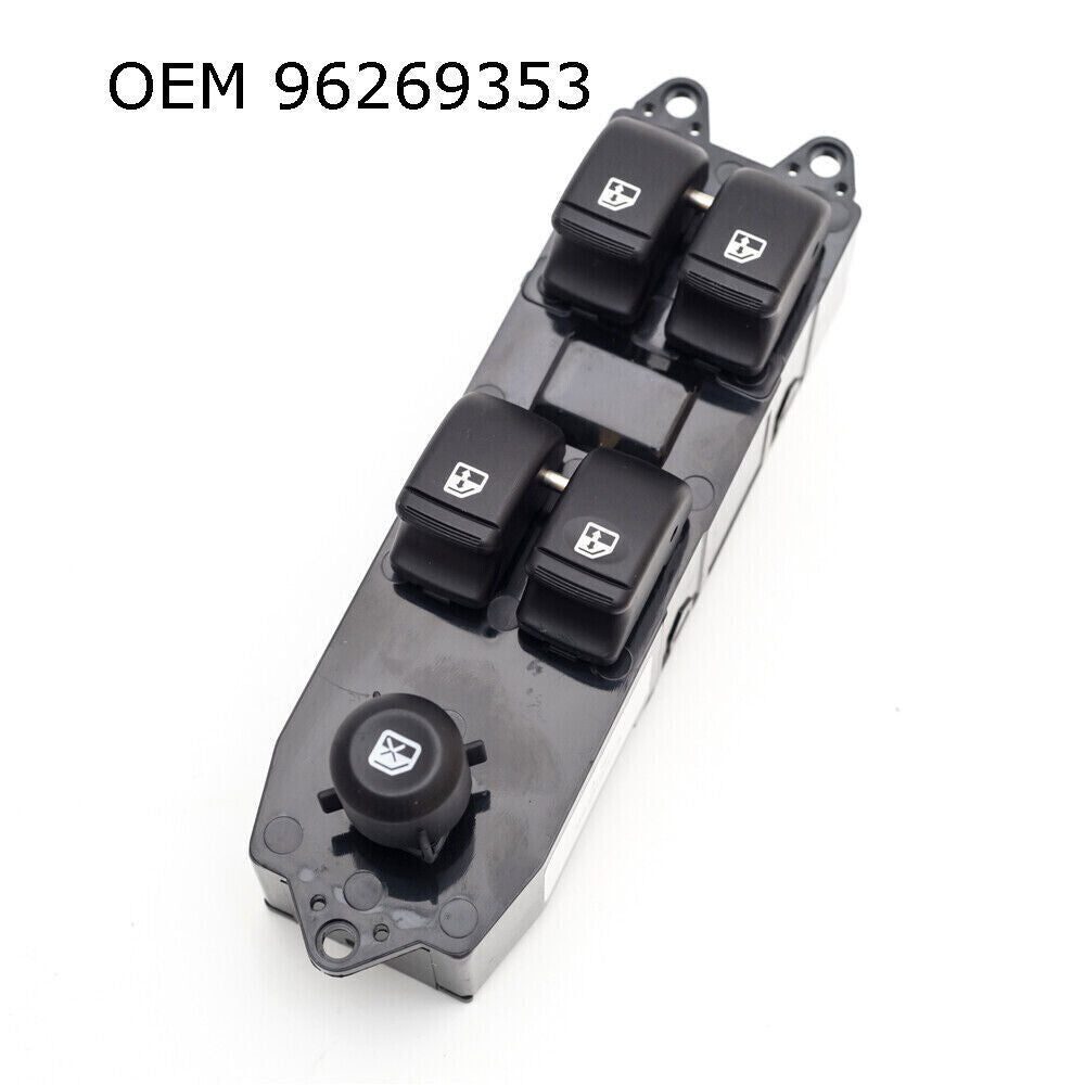for Mazda 323 BG 1987-1994 96269353 New LHD Electric Power Window Switch BLACK