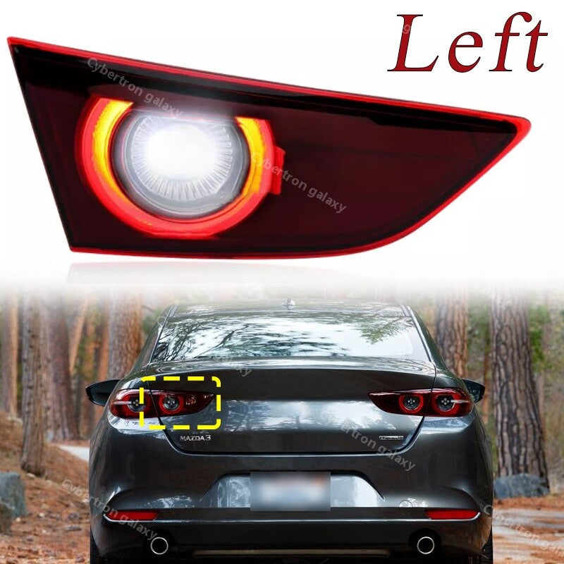 LED inner rear taillight stop light on the left, applicable to for Mazda 3 sedan 2020
