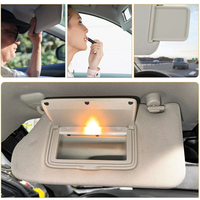 Gray Left Driver Side Sun Visor Lamp Fit 2016-2021 for Nissan Maxima 96401-9DE0A New