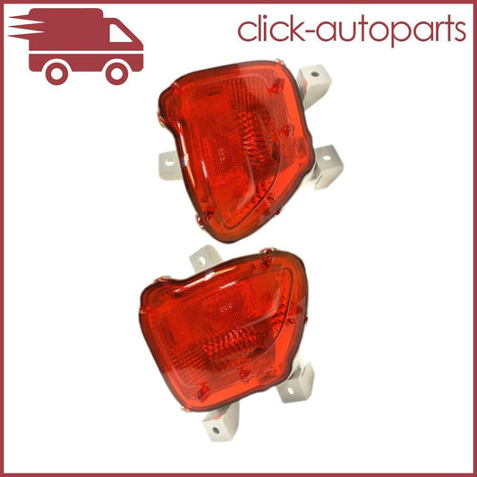Fits For RAV4 2005-2012 2Pcs Rear Left Right Side Bumper Tail Fog Light