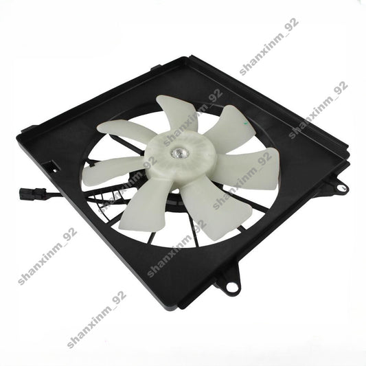 A/C Condenser Cooling Fan Assembly For 2013-2017 for Honda Accord 2.4L l4 Right Side