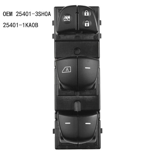 for Nissan Sentra Leaf JUKE Rogue 25401-3SH0A Power Window Switch Front Left NEW