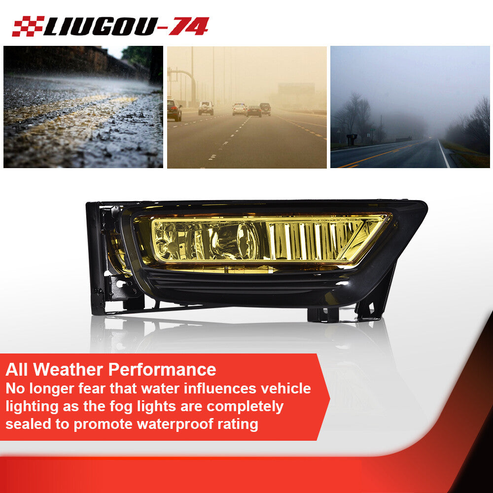 Suitable for 13-15 year old for Honda Accord sedan bumper fog light switch bulbs driver's side