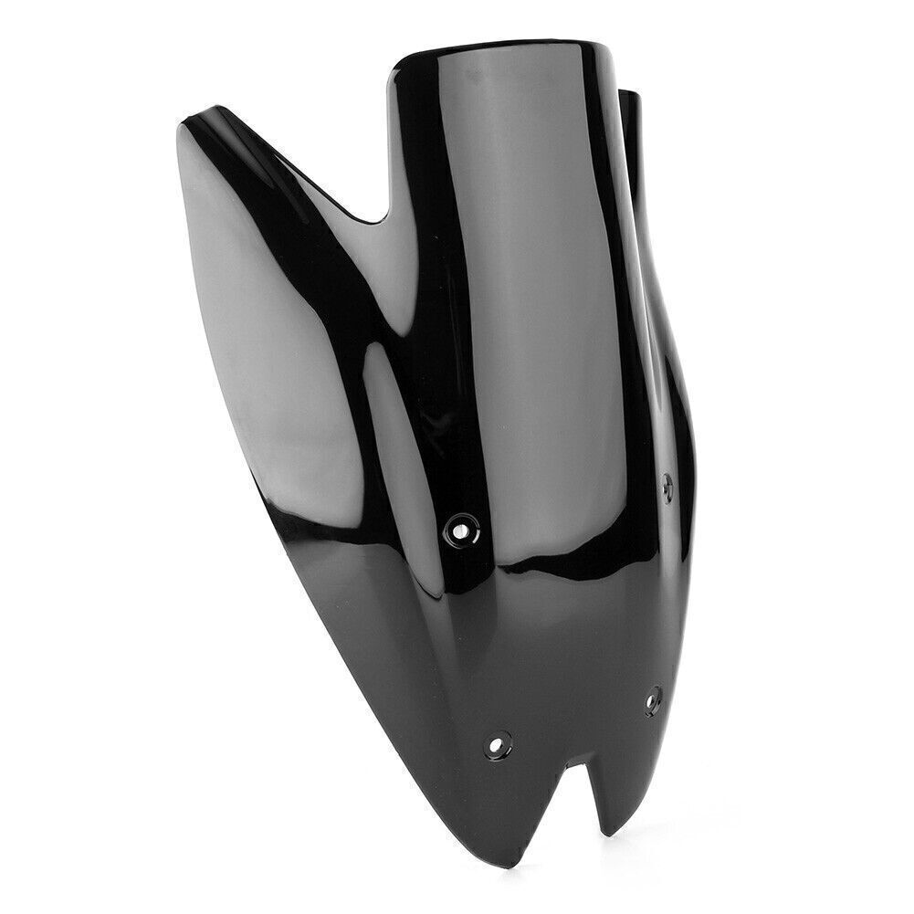 ABS Motor Windshield Wind screen Upper Fairing Fit for KAWASAKI Z1000 10 - 13 Black
