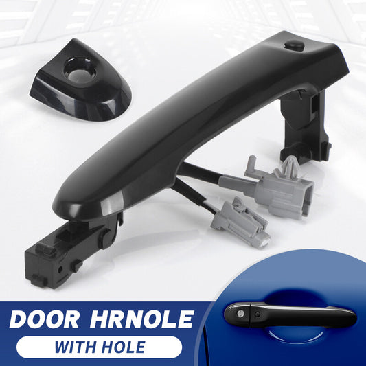Exterior Door Handle Front Driver Left Side Black for Nissan Juke 2010-2019 NEW