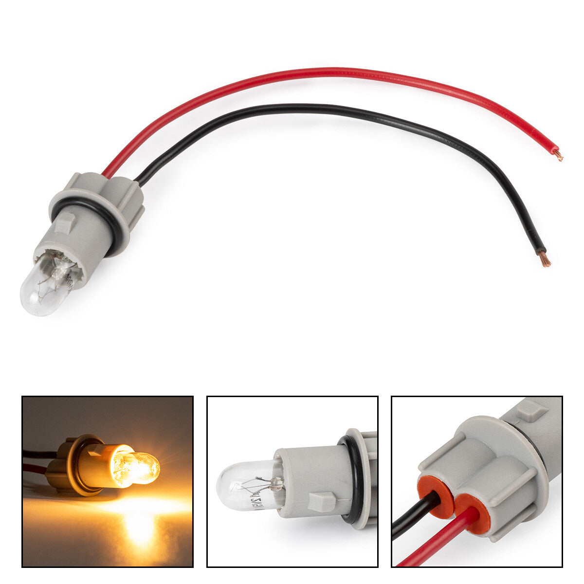 A pair of side marker light socket harnesses are suitable for Mercedes A0005400966