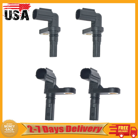 4x ABS Wheel Speed Sensor for Toyota Tundra Sequoia Tundra 895430C020 895420C020