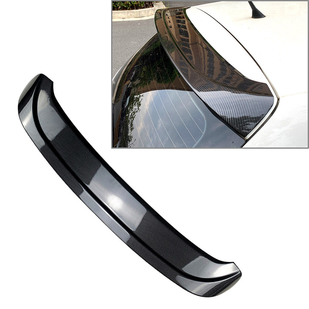 1x Fit for VW Polo MK5 6R 6C WRC 2009-17 16 ABS Rear Roof Boot Window Spoiler Wing