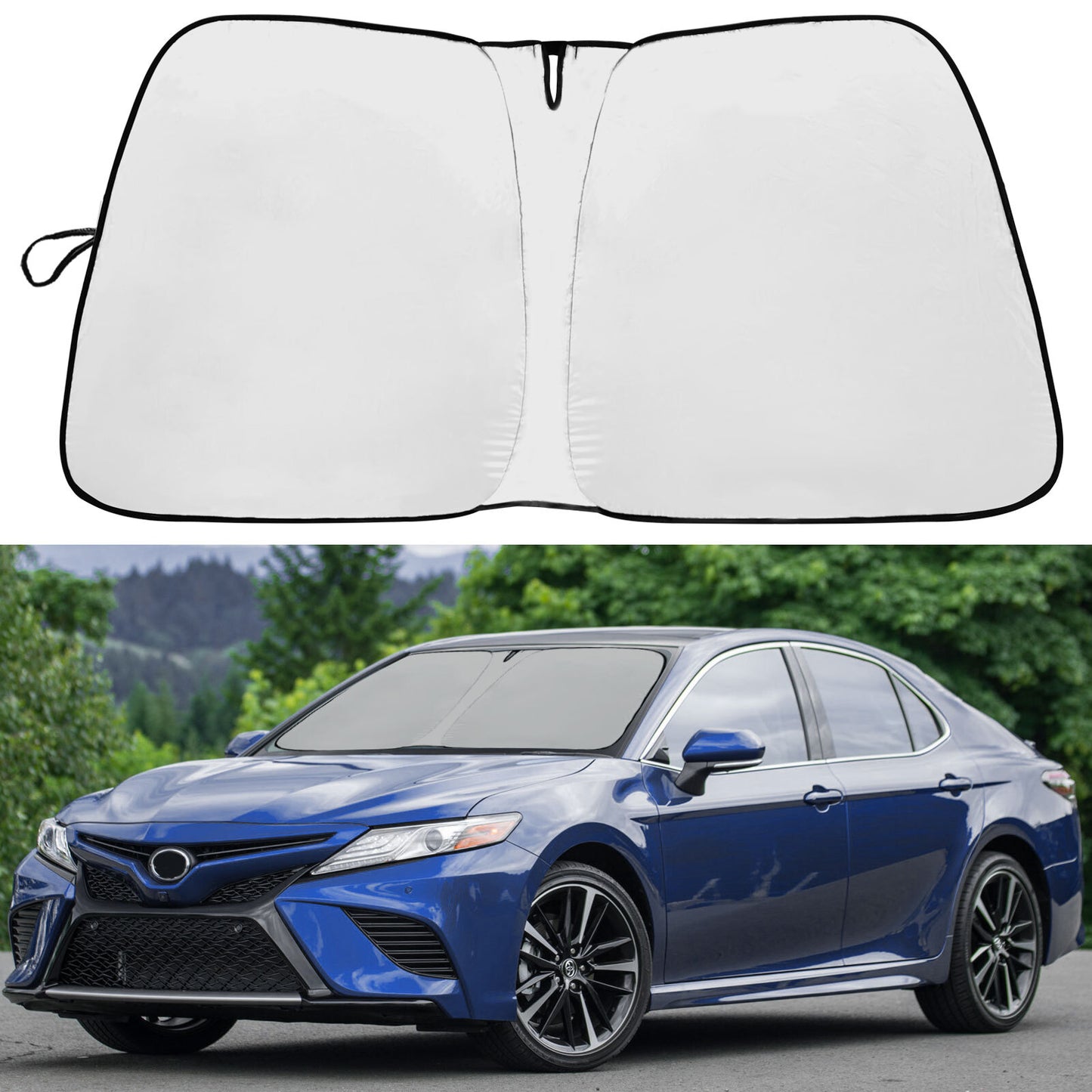 Custom Fits 2018-2023 for Toyota for Camry Windshield Sun Shade UV Block Visor Cover