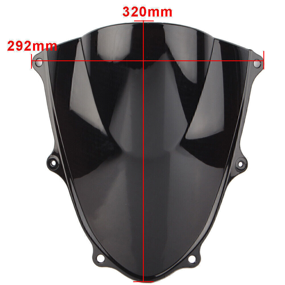 Front Windscreen Windshield Fit for Suzuki GSXR1000 K17 2017 2018 Clear ABS