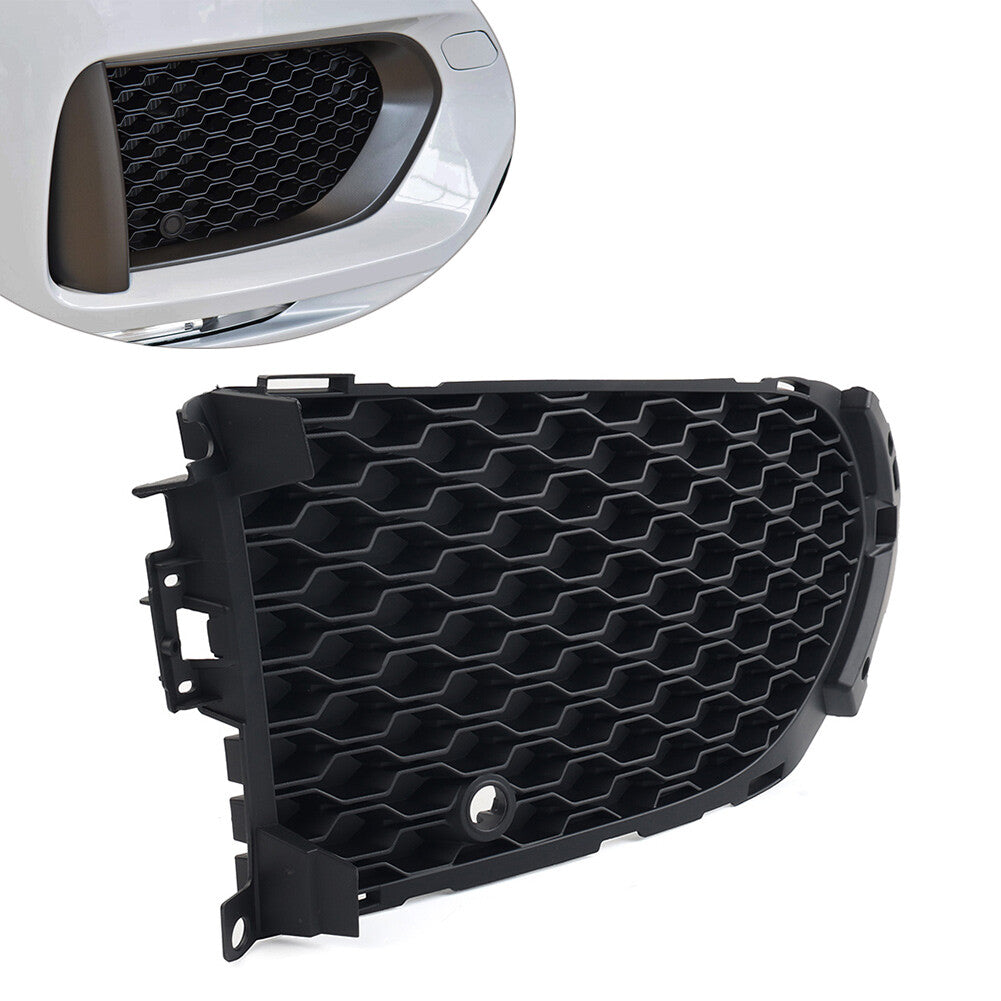 Closed Mesh Front Bumper Fog Light Lamp Grill With PDC for Jaguar F-Pace 16-20 R
