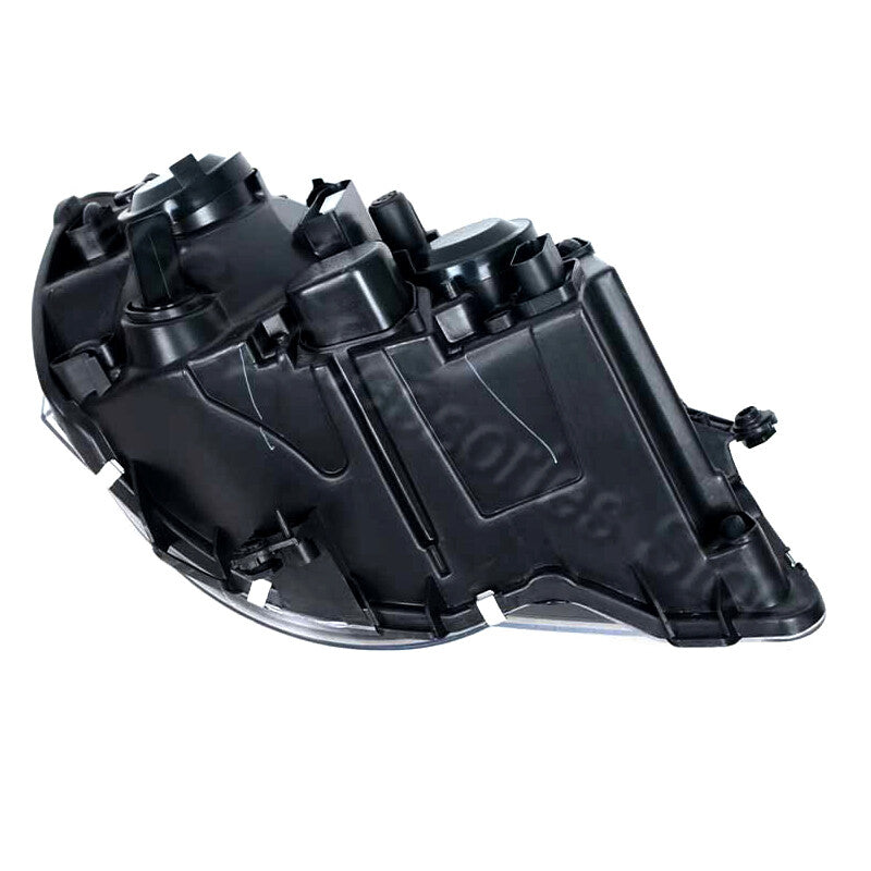 The black headlight assembly with the right front bumper fog light is suitable for Volkswagen POLO 9N3 (2006-2010).