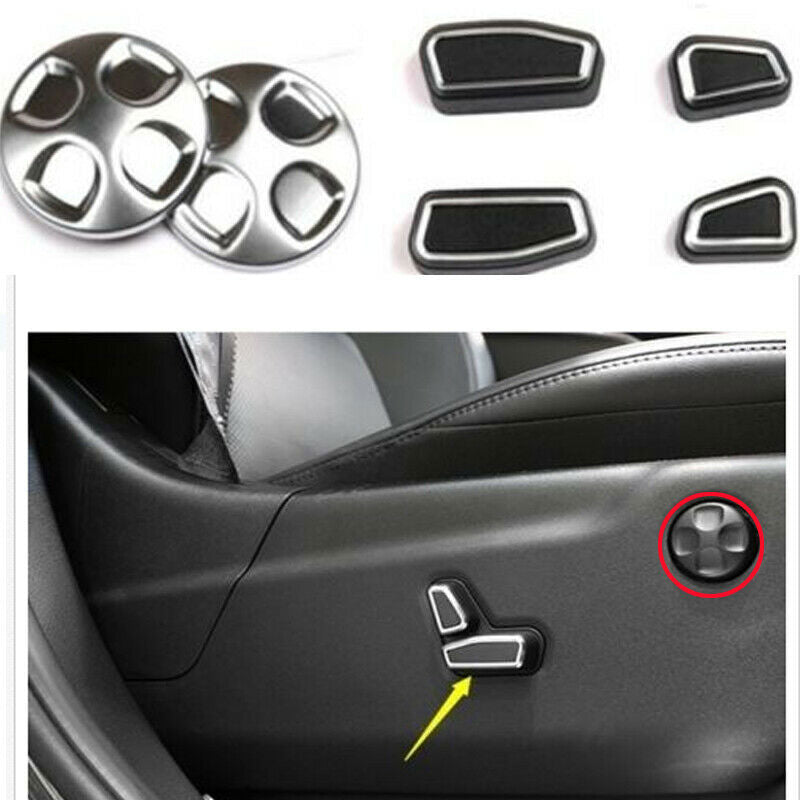 for Jeep Grand Cherokee 2011-2019 Interior Car for Seat Adjust Handle Cover Trim 6P