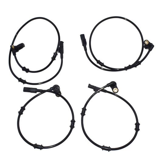 for Mercedes ML320 ML350 ML500 Set of 4 ABS Wheel Speed Sensor Front Rear LH RH