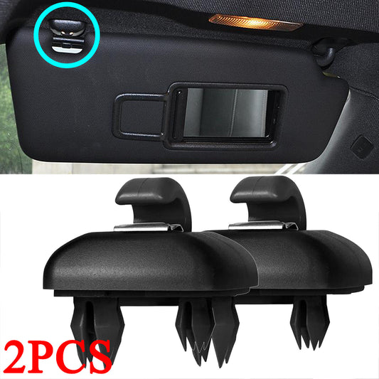 2x Sun Visor Clip Buckle for Audi A3 for A4 , for A5 Q3 Q5 A7 B6/B7 B8 S4 S5 8U0857562A
