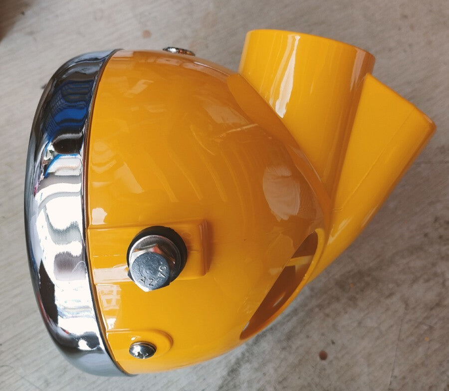 Yellow 6.14 Headlight Headlamp for Honda Monkey Z50 Z50R Z50J Skyteam Z50 Bike