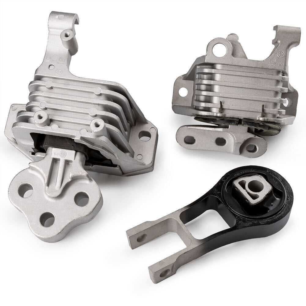 3pcs Engine Mounts Transmission Mount Set for Jeep Cherokee 2.4L 68418876AB
