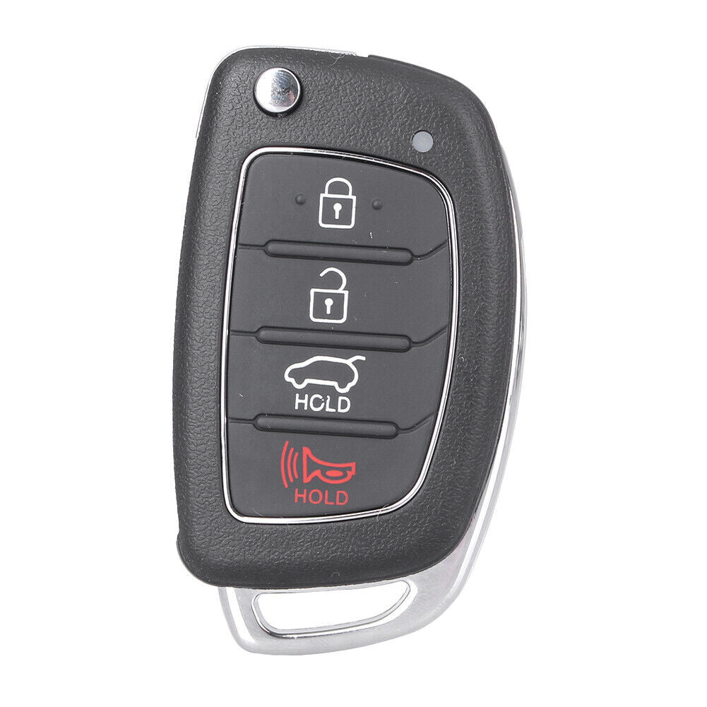 Keyless Remote Key Shell Case 4 Buttons Fit for Hyundai Santa Fe ix45 Fob 2013 2014