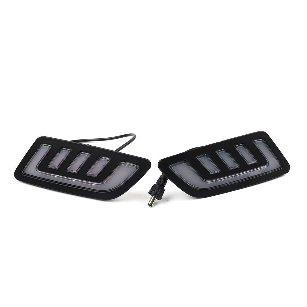 1Pair Daytime Running Light Turn Signal Lamp for Nissan Navara NP300 2015-2019
