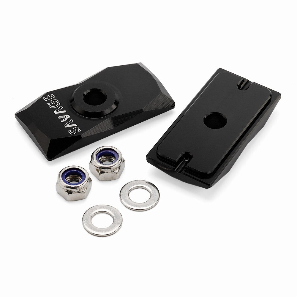 Chain adjuster swing arm end cap suitable for Kawasaki -X 300 2017-2022 and KLR650 2022.