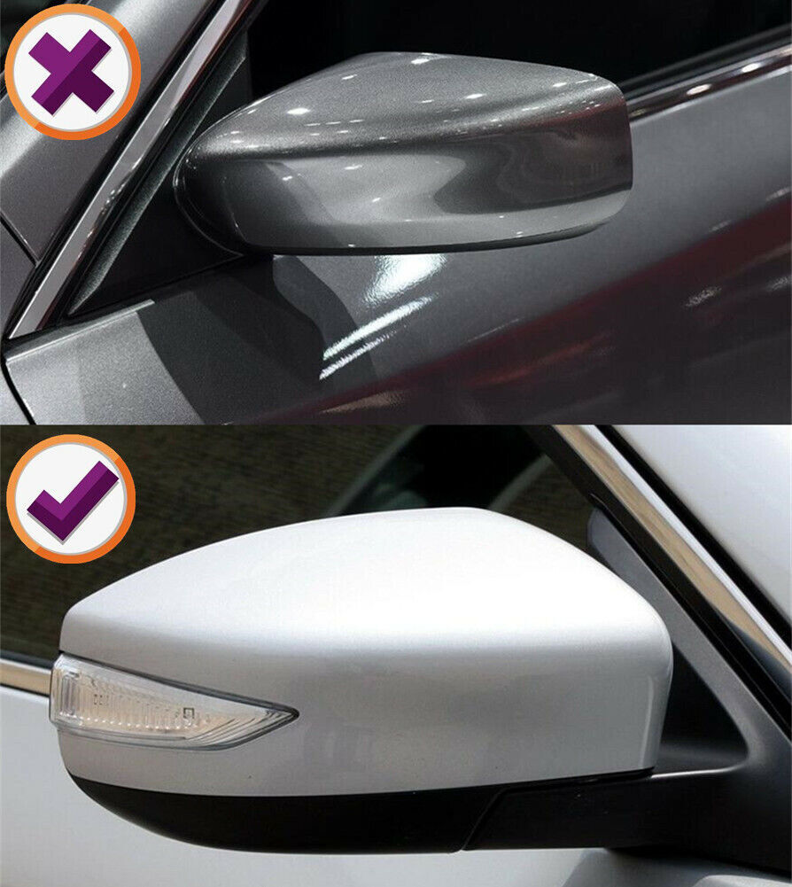 for Nissan Maxima 2016-2018 2020 21 Carbon Fiber ABS Rear View Mirror Cover Trim