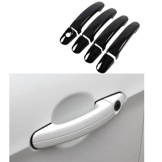8PCS Cover Trim Gloss Black for Ford Escape Kuga 13-19 Exterior Side Door Handle