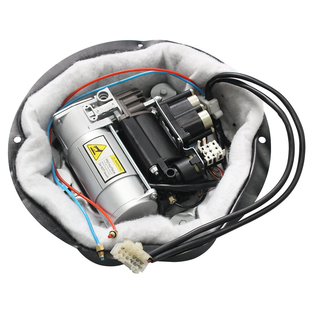 for BMW E39 525I 528I E65 745I 750I X5 E53 AIR SUSPENSION COMPRESSOR W/ BLOCK
