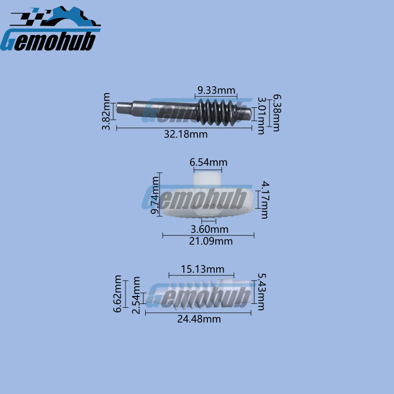 3PC FOLDING MIRROR MOTOR Gear for 2008-2013 for Toyota Vitz/Tacoma/ for Toyota Yaris