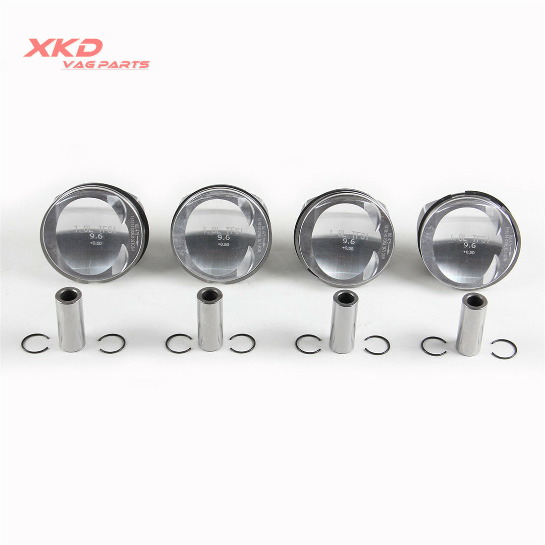 1.8T Piston Ring Assembly Oversized +0.5mm 21mm Kit Suitable for Volkswagen for Passat and for Audi A3