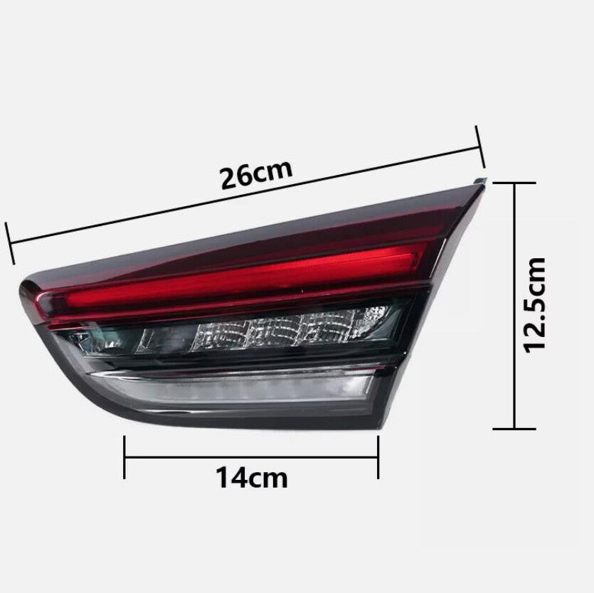 Suitable for Maserati Ghibli 2014 - 2022, 1 set of rear light and taillight assembly (DRL LED)