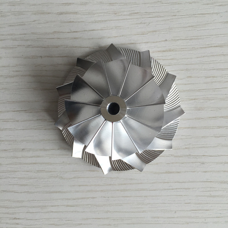 CT10V 42.87/62.00mm 17291-0L040 upgrade 11+0 blades billet compressor wheel