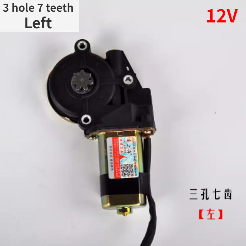 3 Hole 7 Teeth Window Regulator Motor 12V Universal Electric Lifter Motor Gear