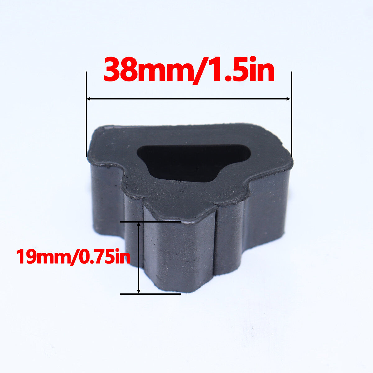 2Pc for VW for Golf MK2 Engine Bonnet Wing Guide Stop Buffer Triangle Damping Block