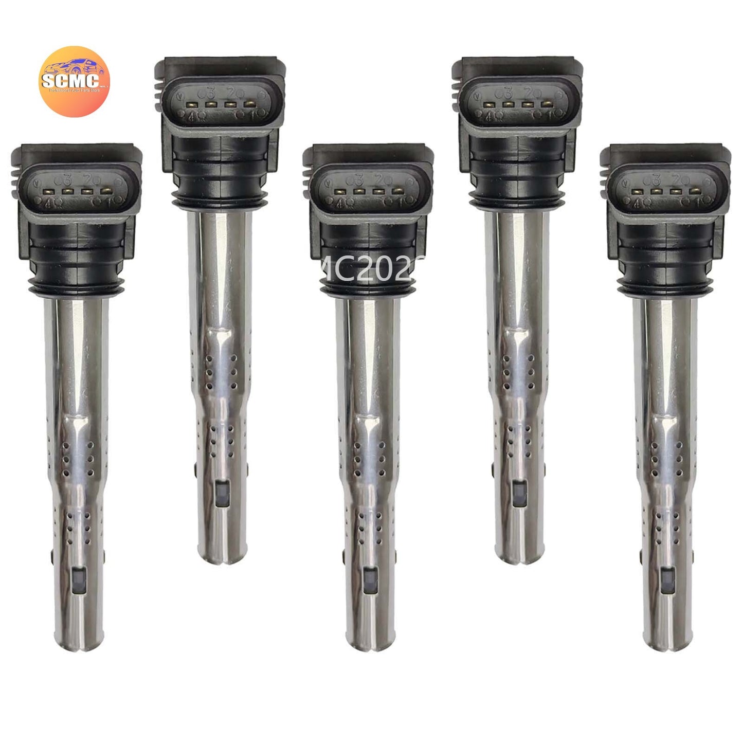 5X Ignition Coils 2.5L Fit for VW for Golf for Jetta for Passat for Audi RS3 07K905715 CEPA CCCA