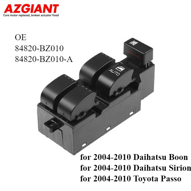 Front right drive side window switch applicable to 2004-2010 for Daihatsu Boon/Sirion/Passo