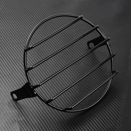 6.5 Headlight Stripe Grill Mesh Lattice Grid Black Side Mount Fit for Yamaha