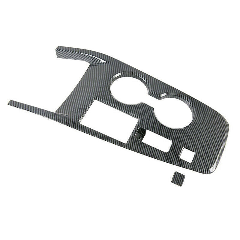 2X for Nissan Rogue 2021-2023 Carbon ABS Central Console Gear Shift Panel Trim